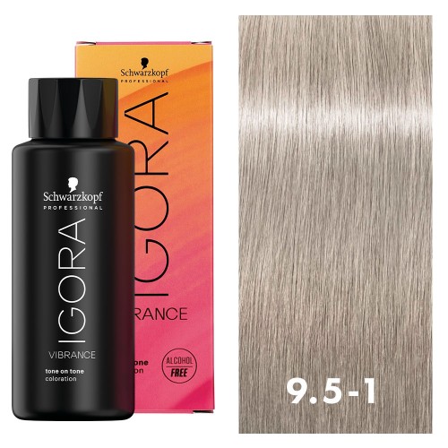 Igora Vibrance Toner 9.5-1 Platinum Blonde Cendre 2oz