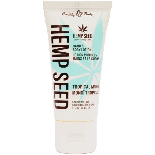 Hemp Seed Hand & Body Lotion Tropical Monoi