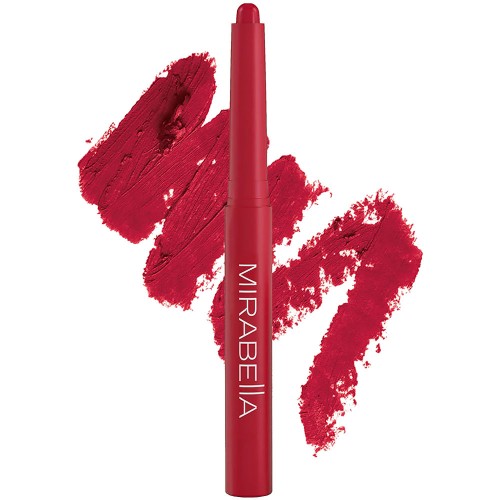 Mirabella Velvet Lip Crayon - Gameday Red