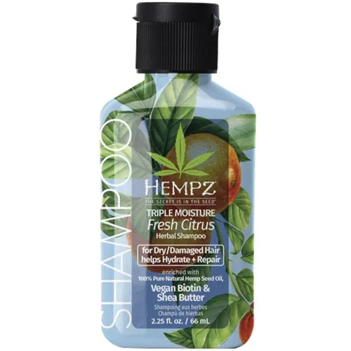 Hempz Triple Moisture Fresh Citrus Shampoo 2.2oz