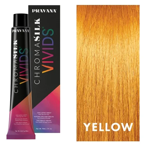 Pravana ChromaSilk Vivids Yellow 3oz