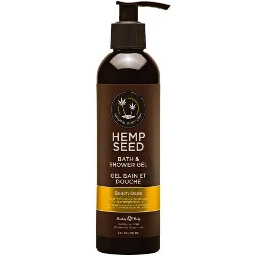 Hemp Seed Bath & Shower Gel Beach Daze 8oz