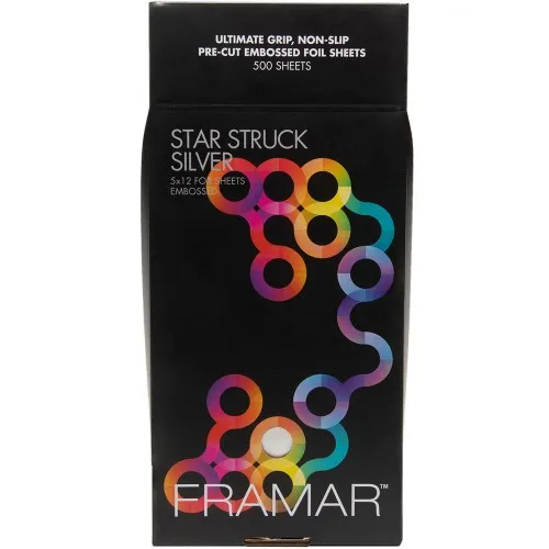 Framar 5x12" Pre-Cut Embossed Foil 500pk - Heavy