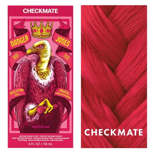 Danger Jones Checkmate Hot Red 4oz