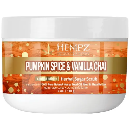 Hempz Pumpkin Spice & Vanilla Chai Body Scrub 4oz