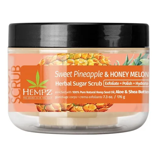 Hempz Sweet Pineapple & Honey Melon Body Scrub - 7oz