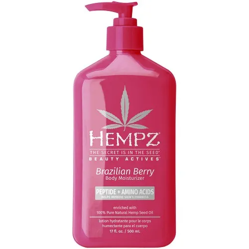 Hempz Beauty Actives Brazilian Berry Body Moisturizer - 17oz