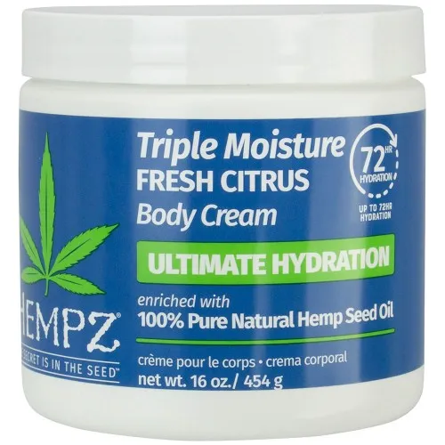 Hempz Triple Moisture Fresh Citrus Body Cream 16oz