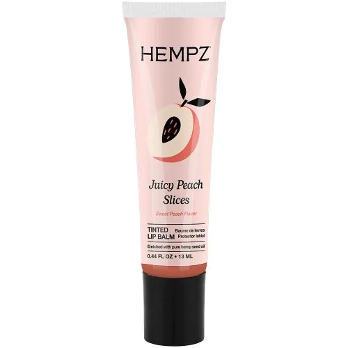 Hempz Juicy Peach Slices Tinted Lip Balm 13ml