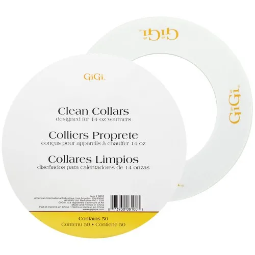GiGi Clean Collars For 14oz Warmers 50pk