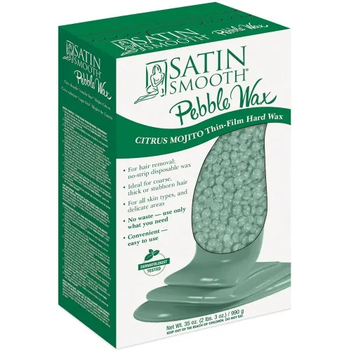 Satin Smooth Pebble Wax 35oz - Citrus Mojito