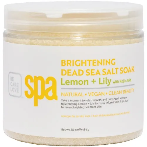 BCL Spa Lemon + Lily Salt Soak 16oz