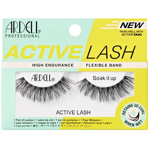 Ardell Active Lash Soak It Up Black