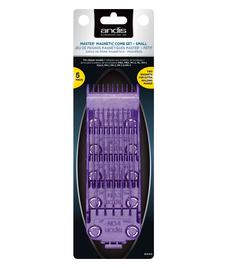 Andis 5 Piece Magnetic Comb Set