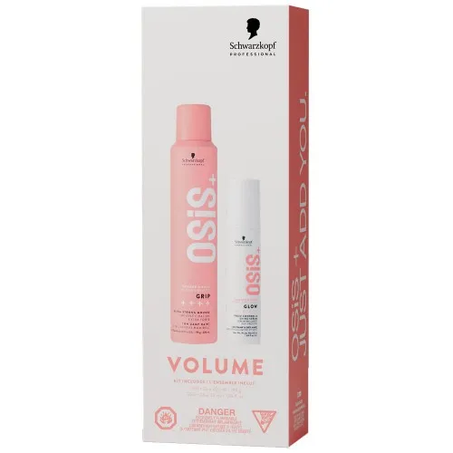 OSiS+ Volume Glow/Grip Holiday Duo