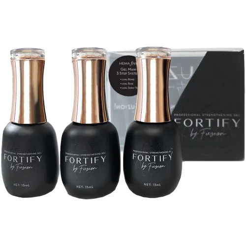 Fortify HEMA Free Gel Mani 3 Step System