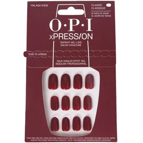 OPI xPRESS/ON Malaga Wine Press-On Nails