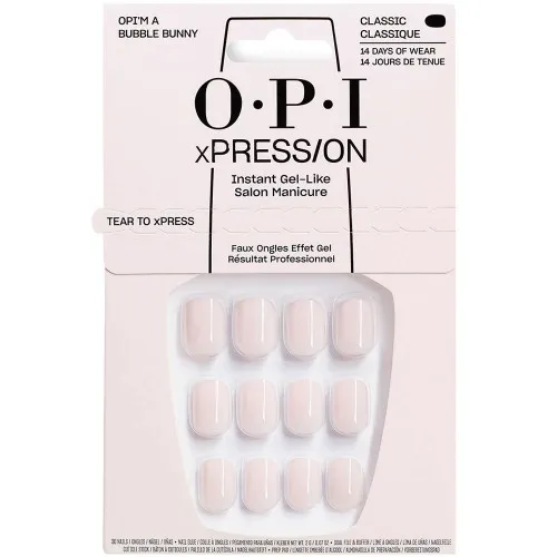 OPI xPRESS/ON OPI'm A Bubble Bunny Press-On Nails