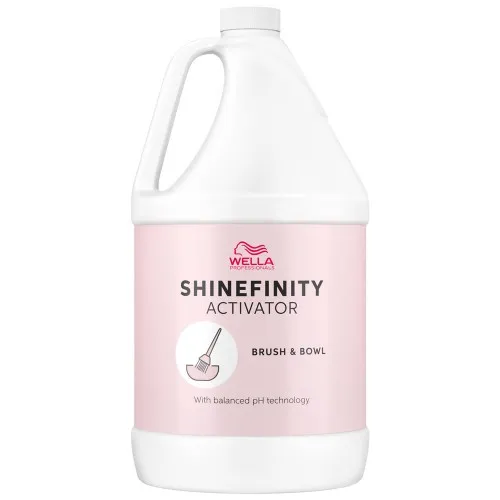 Wella Shinefinity Brush & Bowl Activator 2% Gallon