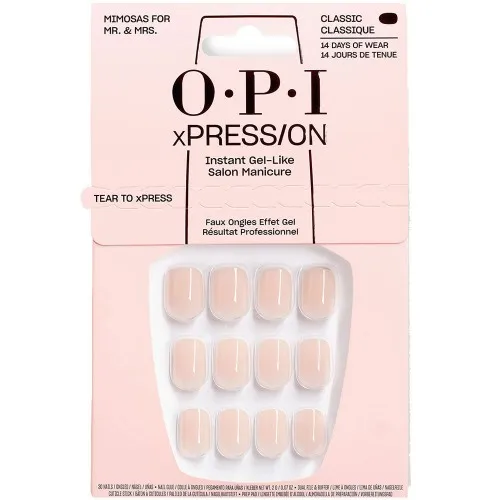 OPI xPRESS/ON Mimosas For Mr. & Mrs. Press-On Nails