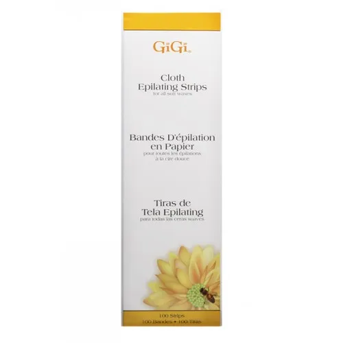 GiGi Cloth Epilating Strips 100pk - 3x9"