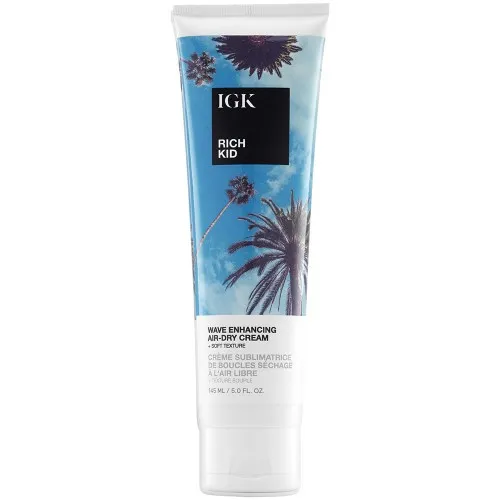 IGK Rich Kid Wave Enhancing Air-Dry Cream - 5oz