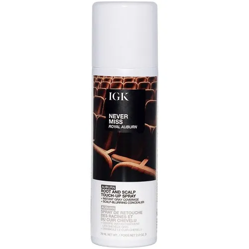 IGK Never Miss Root Touch Spray Royal Auburn 2oz