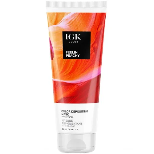 IGK Color Depositing Mask Feelin' Peachy 6oz