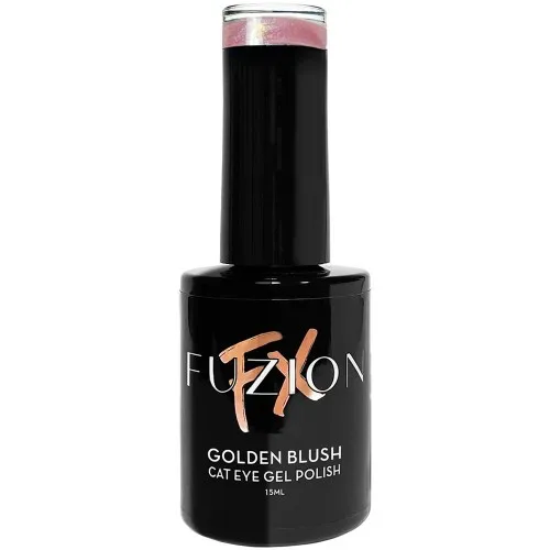 Fuzion Cat Eye Gel Polish Golden Blush 0.5oz