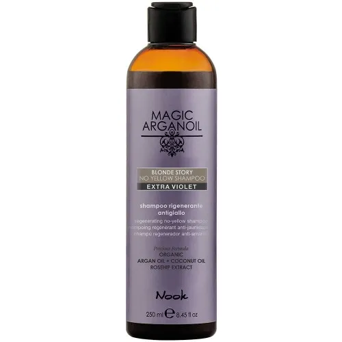 Nook Magic ArganOil Blonde Story No Yellow Shampoo