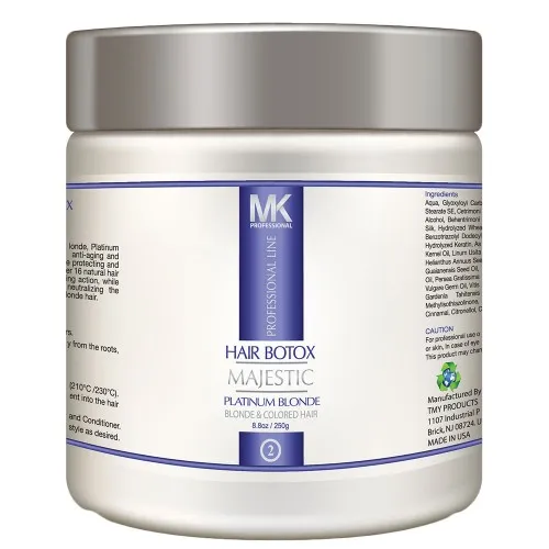 MK Hair Botox Step 2 Platinum Blonde Treatment