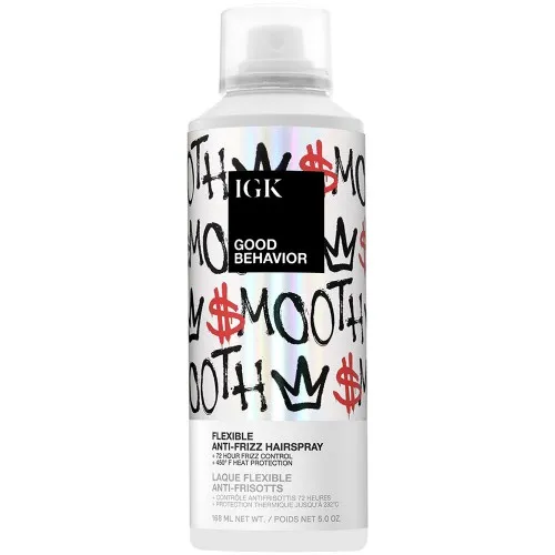 IGK Good Behavior Flexible Anti-Frizz Hairspray 5oz