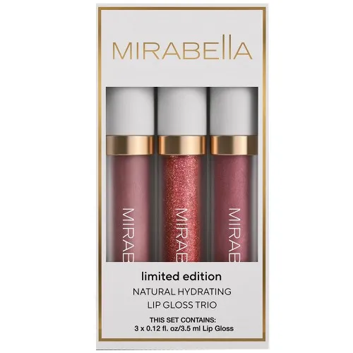 Mirabella Lip Gloss Trio