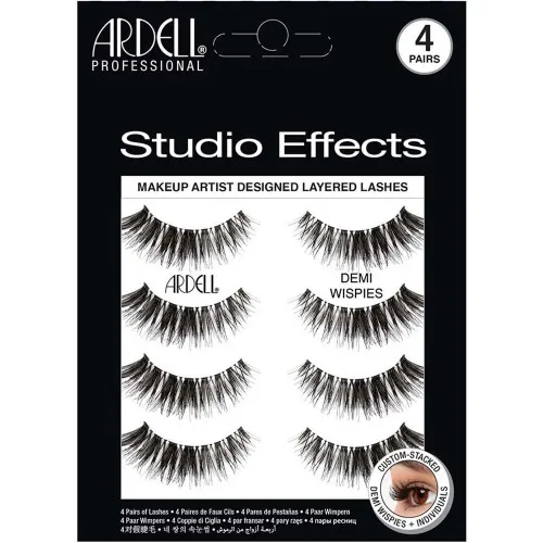 Ardell Studio Effects Demi Wispies Black 4pk