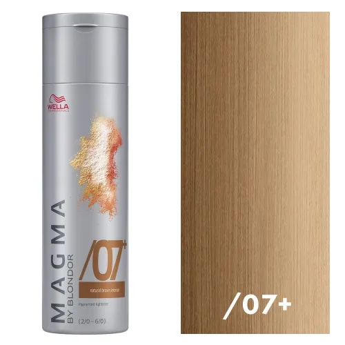 Wella Magma By Blondor /07+ Natural Brown 4.2oz