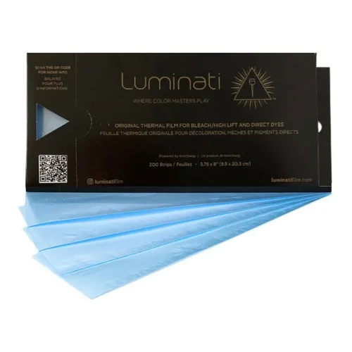 Luminati Opaque Blue 8" Pre-cut Film Strips 200pk