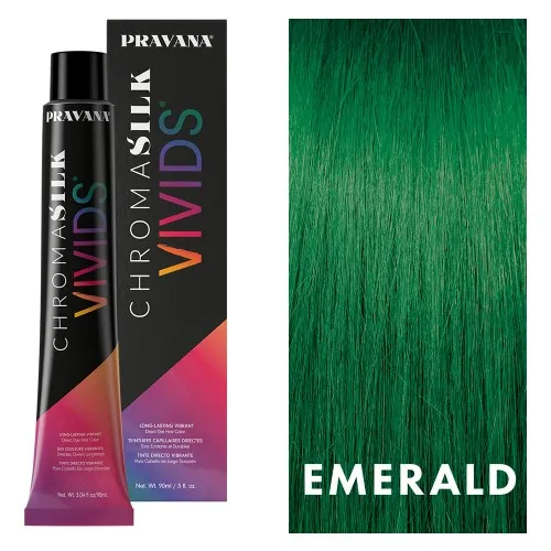 Pravana ChromaSilk Vivids Emerald 3oz