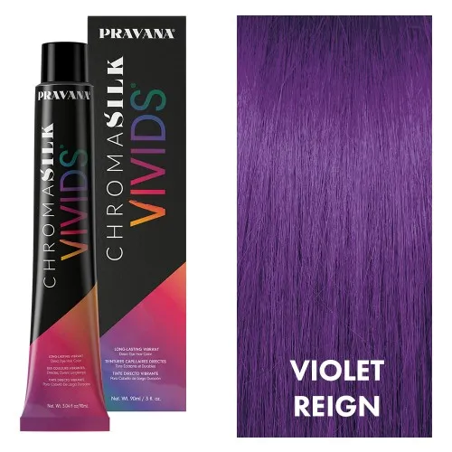Pravana ChromaSilk Vivids Everlasting Violet Reign 3oz