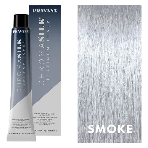 Pravana ChromaSilk Platinum Toner Smoke 3oz