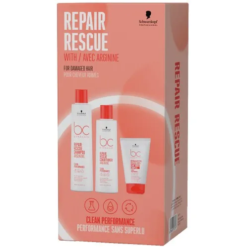 BC Bonacure Repair Rescue Holiday 3pk