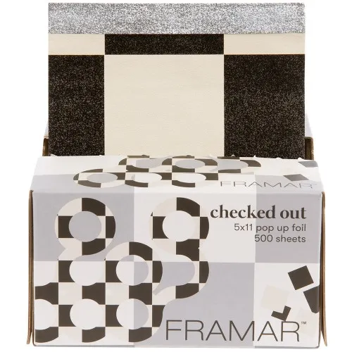 Framar Checked Out 5x11" Embossed Pop Ups 500pk