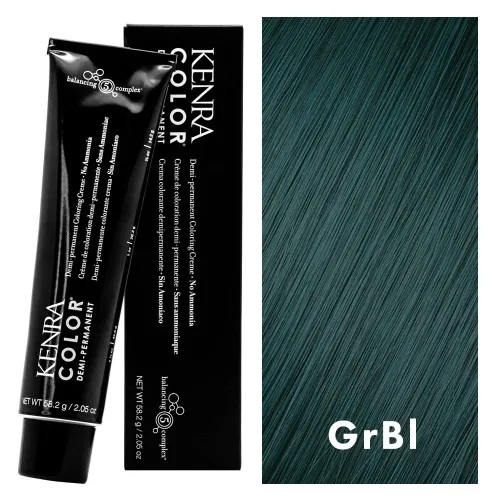 Kenra Color Demi Rapid Toner Green Blue 2oz