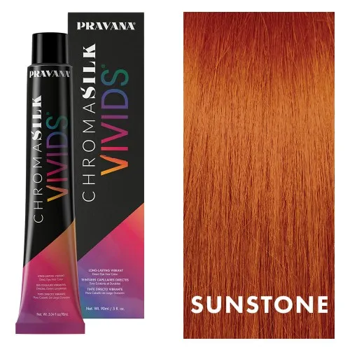 Pravana ChromaSilk Vivids Crystals Sunstone 3oz