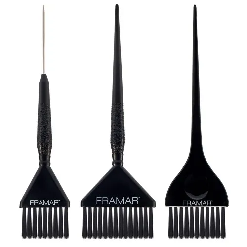 Framar Family Pack Color Brush 3pk - Black