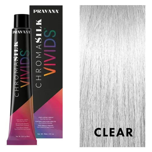 Pravana ChromaSilk Vivids Clear Dilute 3oz