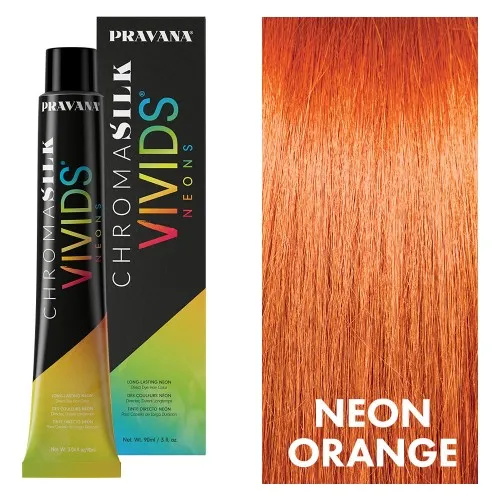 Pravana Chromasilk Vivids Neon Orange 3oz