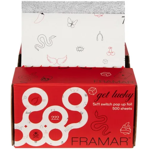 Framar Get Lucky 5x11" Embossed Pop Ups 500pk