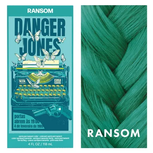 Danger Jones Ransom Light Teal 4oz