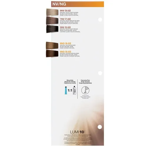 Joico Lumi10 Swatch Book Insert