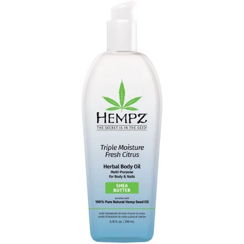 Hempz Triple Moisture Fresh Citrus Body Oil 6.7oz